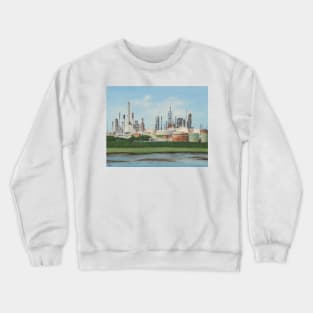 Fawley Oil Refinery Crewneck Sweatshirt